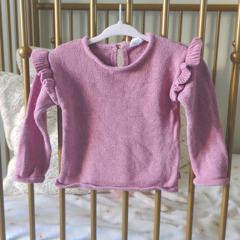 Jamie Kay Sweater Ash Rose Marie 6-12 months